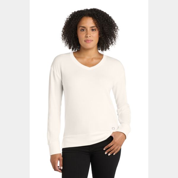 Women's Luuma Flex Long Sleeve V Neck Thumbnail