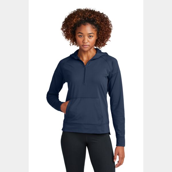 Women's Sport Wick ® Stretch 1/2 Zip Hoodie Thumbnail