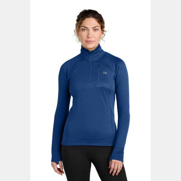 Women's Tech Grid 1/4 Zip Fleece Thumbnail