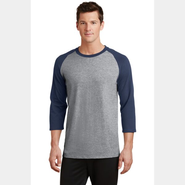 Core Blend 3/4 Sleeve Raglan Tee Thumbnail