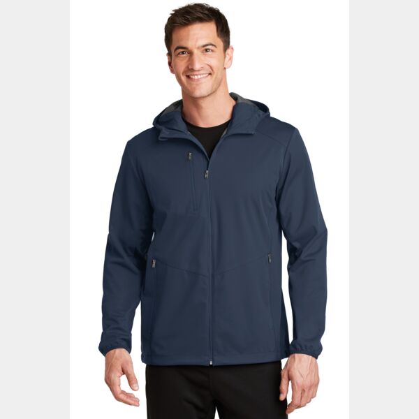 Active Hooded Soft Shell Jacket Thumbnail