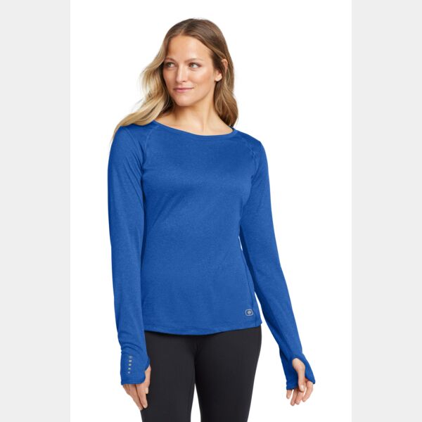 Women's Long Sleeve Pulse Crew Thumbnail