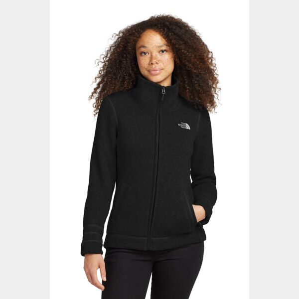 Women's Sweater Fleece Jacket Thumbnail
