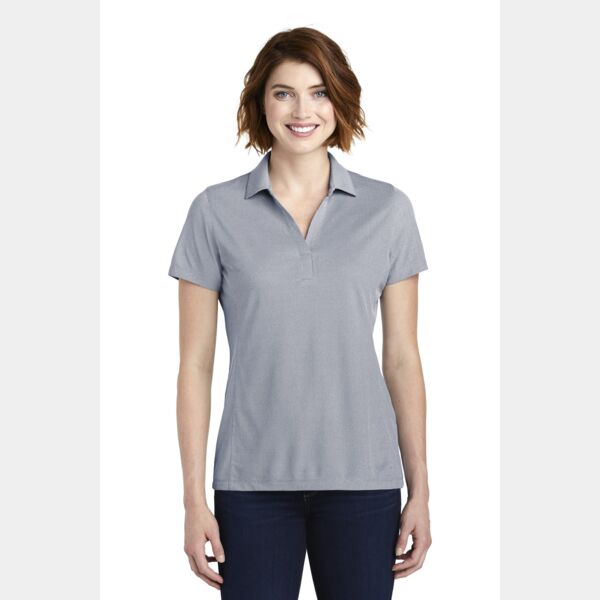 Women's Poly Oxford Pique Polo Thumbnail