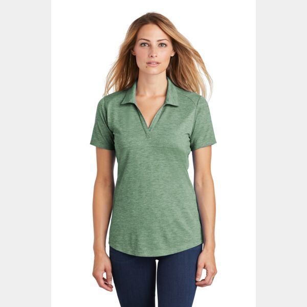 Women's PosiCharge ® Tri Blend Wicking Polo Thumbnail