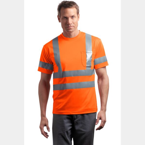 Ansi 107 Class 3 Short Sleeve Snag Resistant Reflective T Shirt Thumbnail