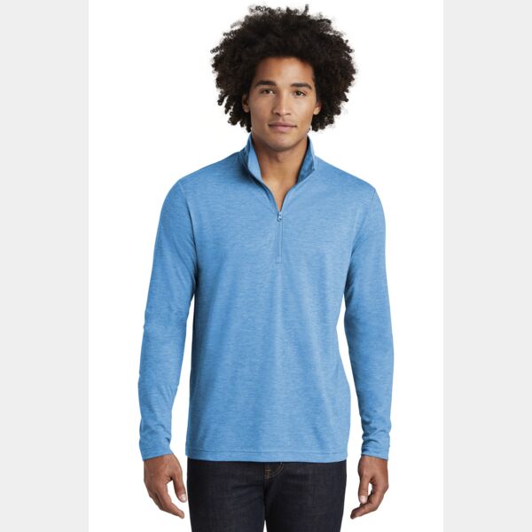 ® PosiCharge ® Tri Blend Wicking 1/4 Zip Pullover Thumbnail